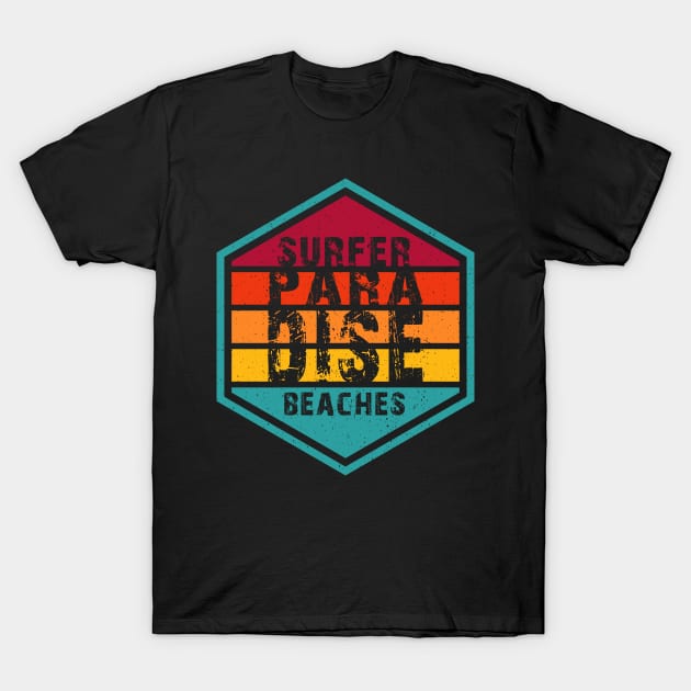Surfer Paradise T-Shirt by RStees22